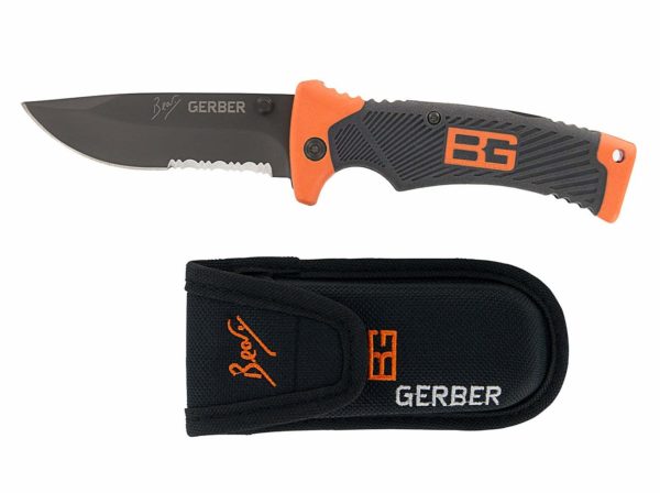 Bear Grylls Gerber Survival Knife with Carrying Case