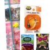 Girl's Youth Fishing Pole with spinner bait gummy worms and gummy sharks