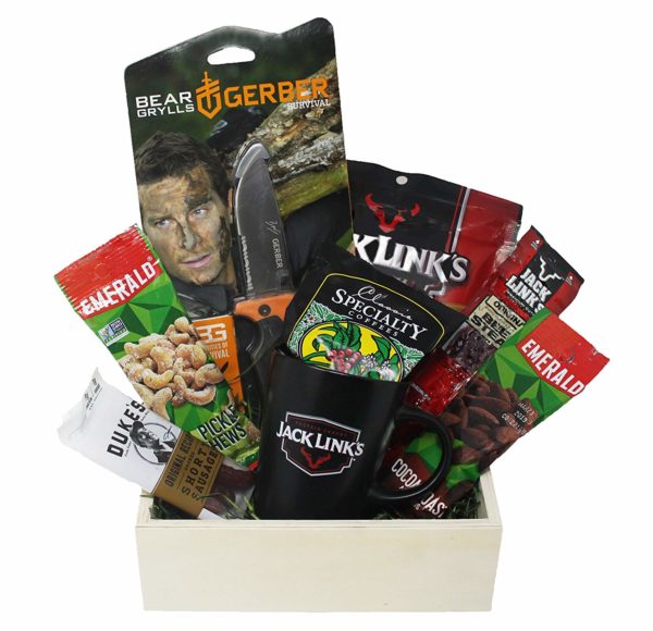 bear grylls gerber knife emerald protein nuts collectible jack links mug jack links beef jerky variety gift set
