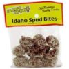 Idaho Spud Bites Candy front of peg bag